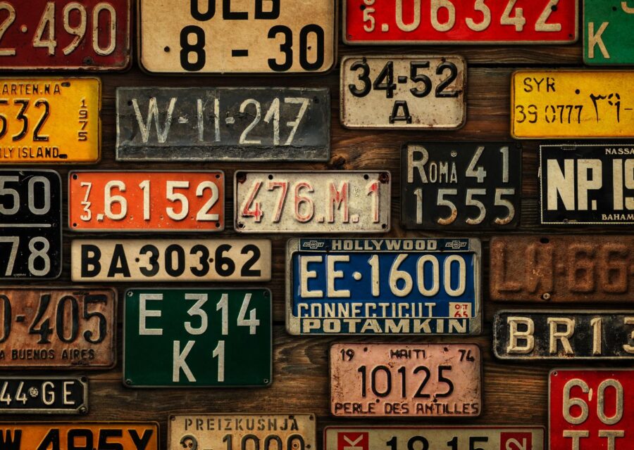 jenis-jenis plat nomor mobil