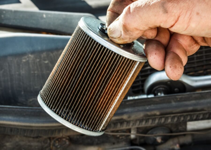 filter bensin mobil kotor