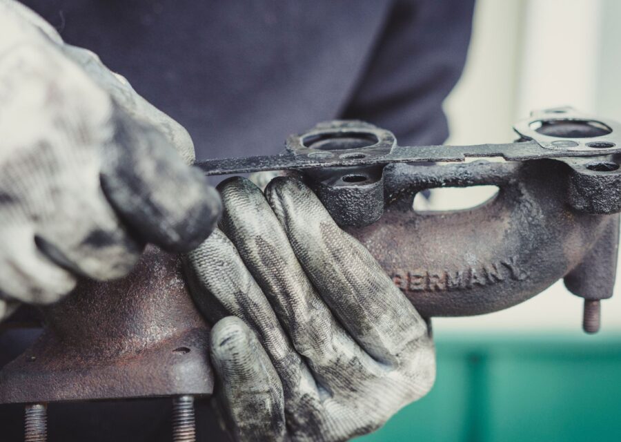 exhaust manifold bocor