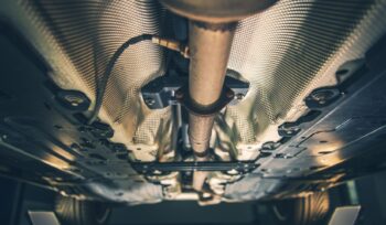sistem knalpot mobil