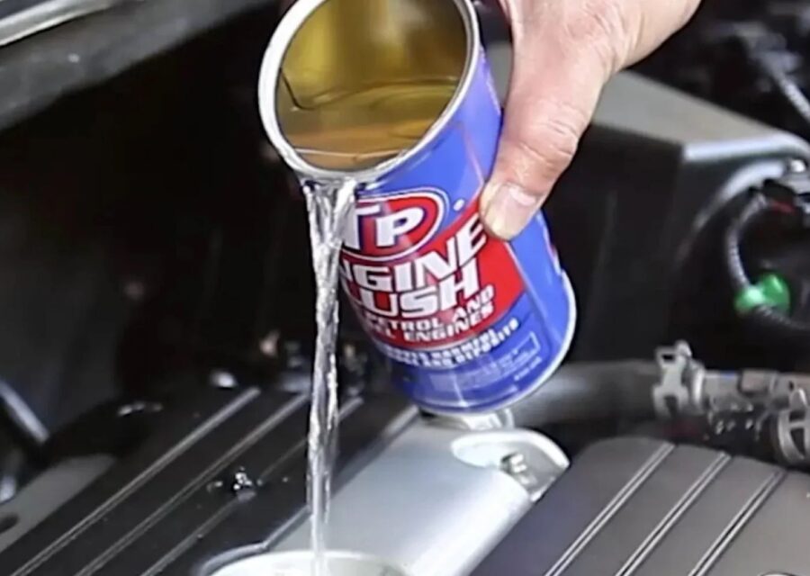 engine flush mobil