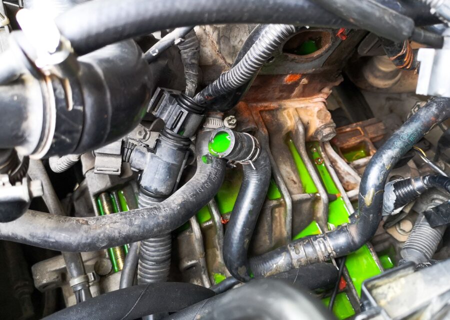 radiator mobil bocor