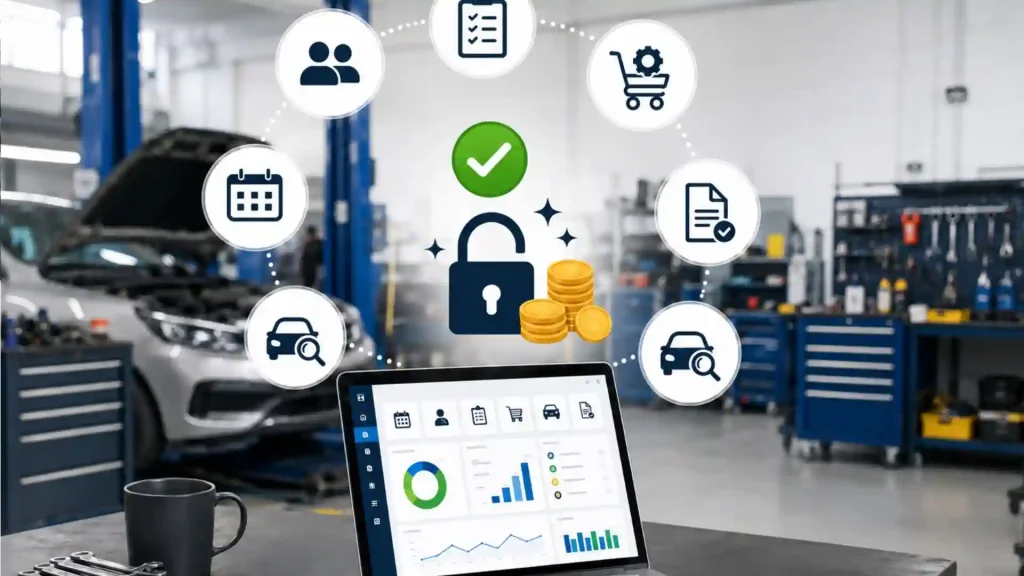 software bengkel mobil gratis vs berbayar 1.3.